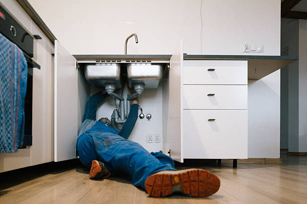 Professional Plumbing technician working in Easton, PA